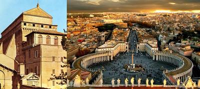 Vatican City, Sistine Chapel (left)