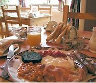 An example of a Scottish breakfast
