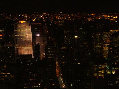 View from the Empire State Bldg.