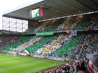 The football stadium in Glasgow