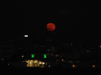 1st 2015 full moon in Tokyo