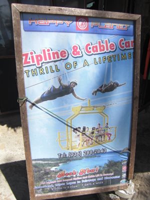 Boracay zipline and cable car