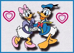 Donald & Daisy Duck