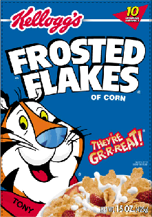 Tony the Tiger & Frosted Flakes