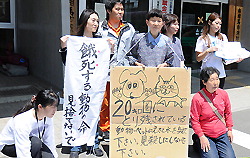 Calls for rescue of abandoned pets in Fukushima