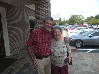 Houston trip - Gary & Mom