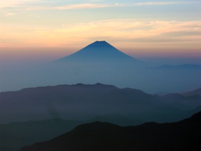 Mt. Fuji at sunrise