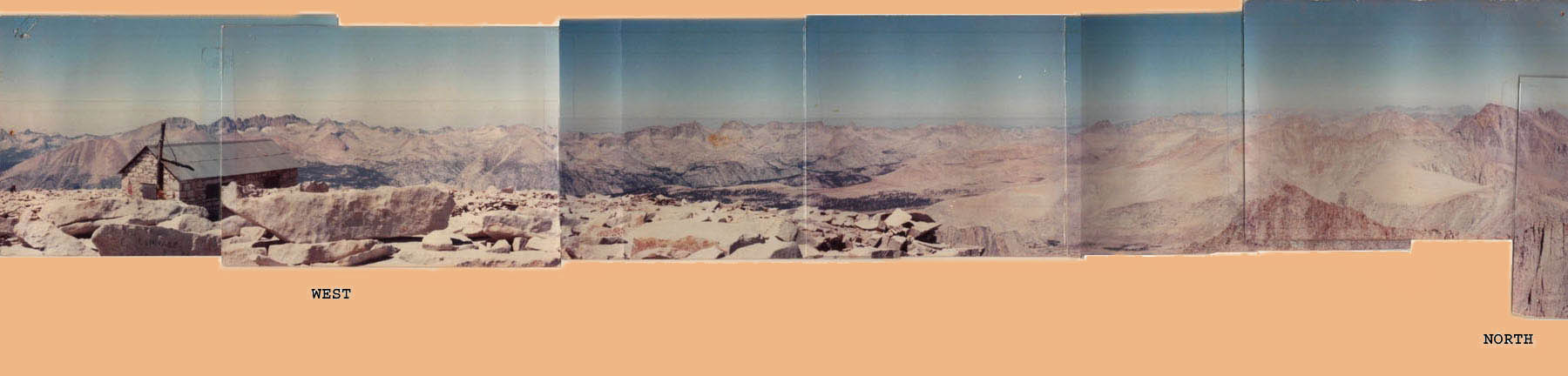 360-degree Panorama from Summit of Mt. Whitney