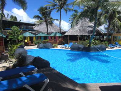 Swimming pool @ Rarotongan Beach Resort