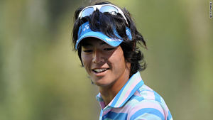 Japanese golfer Ryo Ishikawa