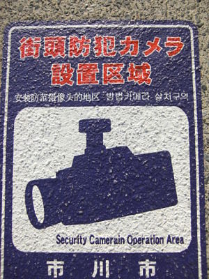 Security Camerain Operation Area