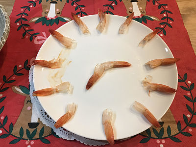 shrimp tail clock