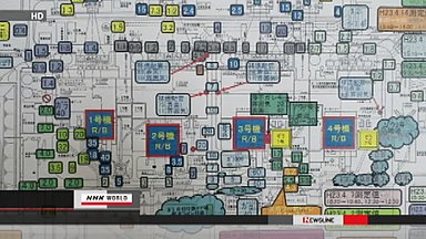 TEPCO map shows contaminated areas