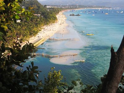 View of White Beach from Steve's Cliff