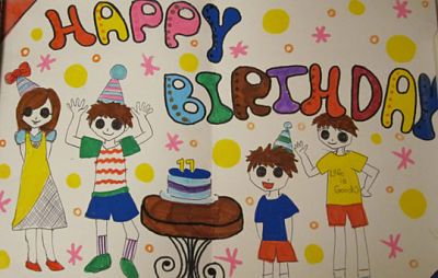 birthday card by Richard Cory's daughter