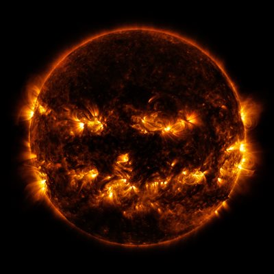 jack-o-lantern sun