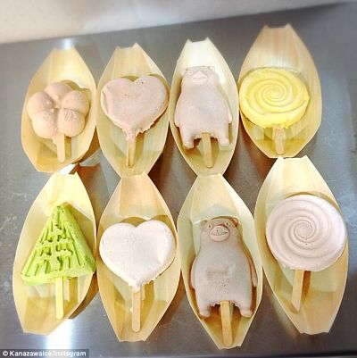 Japanese non-melting ice cream