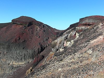 Mt. Fuji crater