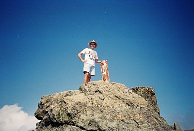 Mt. Shiomi-dake, elev. 3047m, Japan's 16th highest mountain