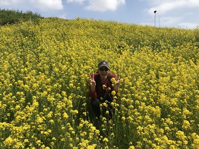 Spring 2022 rape blossoms inTokyo