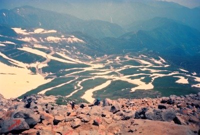 View from Mt. Norikura-dake summit