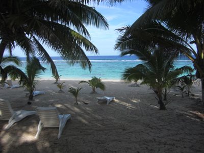 Reef Motel beach