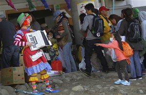 Superheroes Cheer Children In Japan's Tsunami Zone