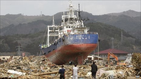 Ishinomaki tsunami debris