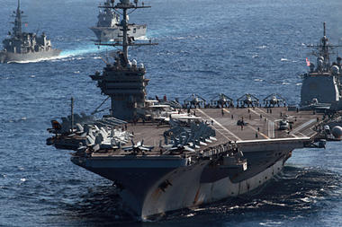 USS Ronald Reagan aircraft carrier