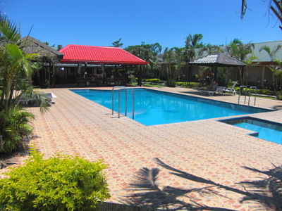 Swimming pool @ Wailoaloa Beach Resort Fiji