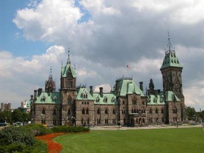 Parliament Building in Ottawa