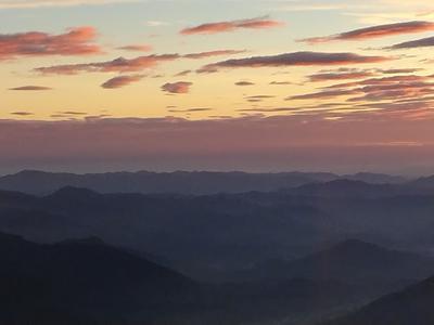 Early morning on Mt. Fuji