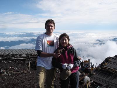 The summit bid team near the 8th station