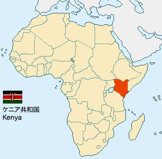 Map of Kenya