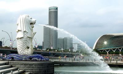 One of the landmarks of Singapore