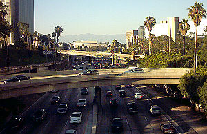 Freeway in Los Angeles