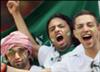 Saudi Arabian soccer fans