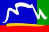 Flag of Cape Town featuring Table Mountain