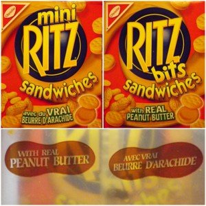 Ritz sandwiches in two languages