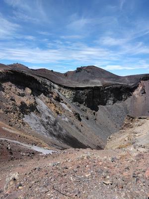 Mt. Fuji summit crater
