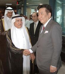 Minister Edano and Saudi ministers