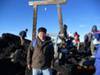 Torii at the top of Mt. Fuji