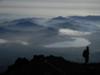 View East from Fujisan crater rim
